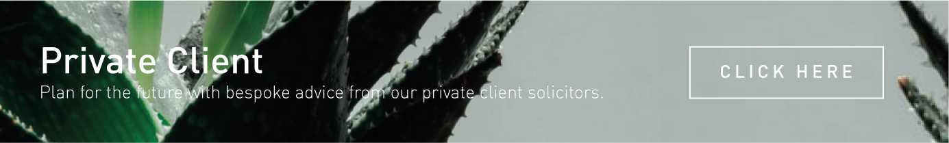 Private client banner